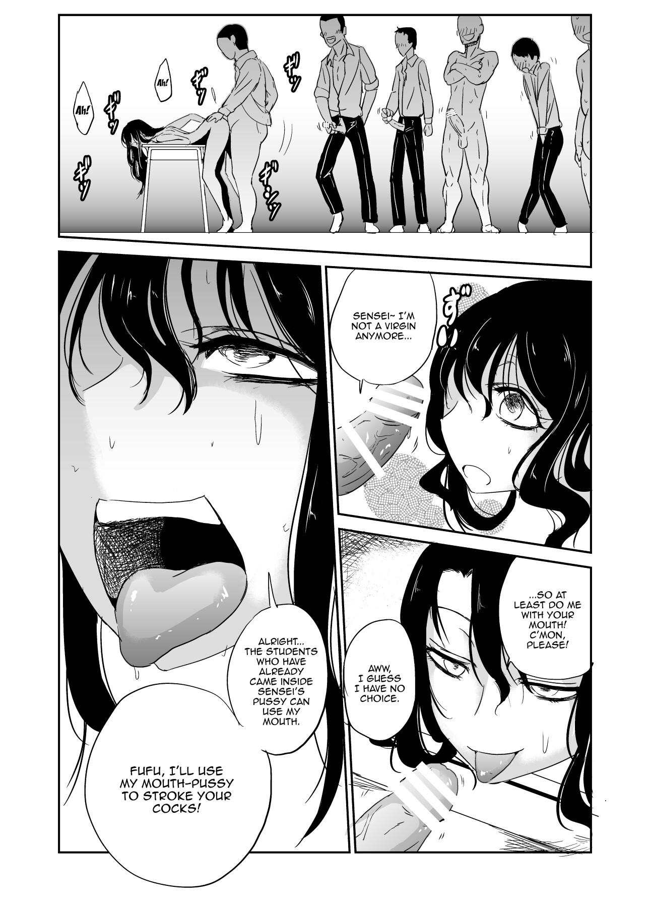 Hentai Manga Comic-The Slutty Female Teacher's Virginity Graduation Ceremony-Read-10